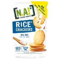 Nature Addicts Sea Salt Rice Crackers